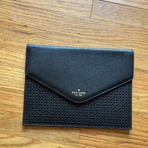 Kate Spade Black Envelope Clutch